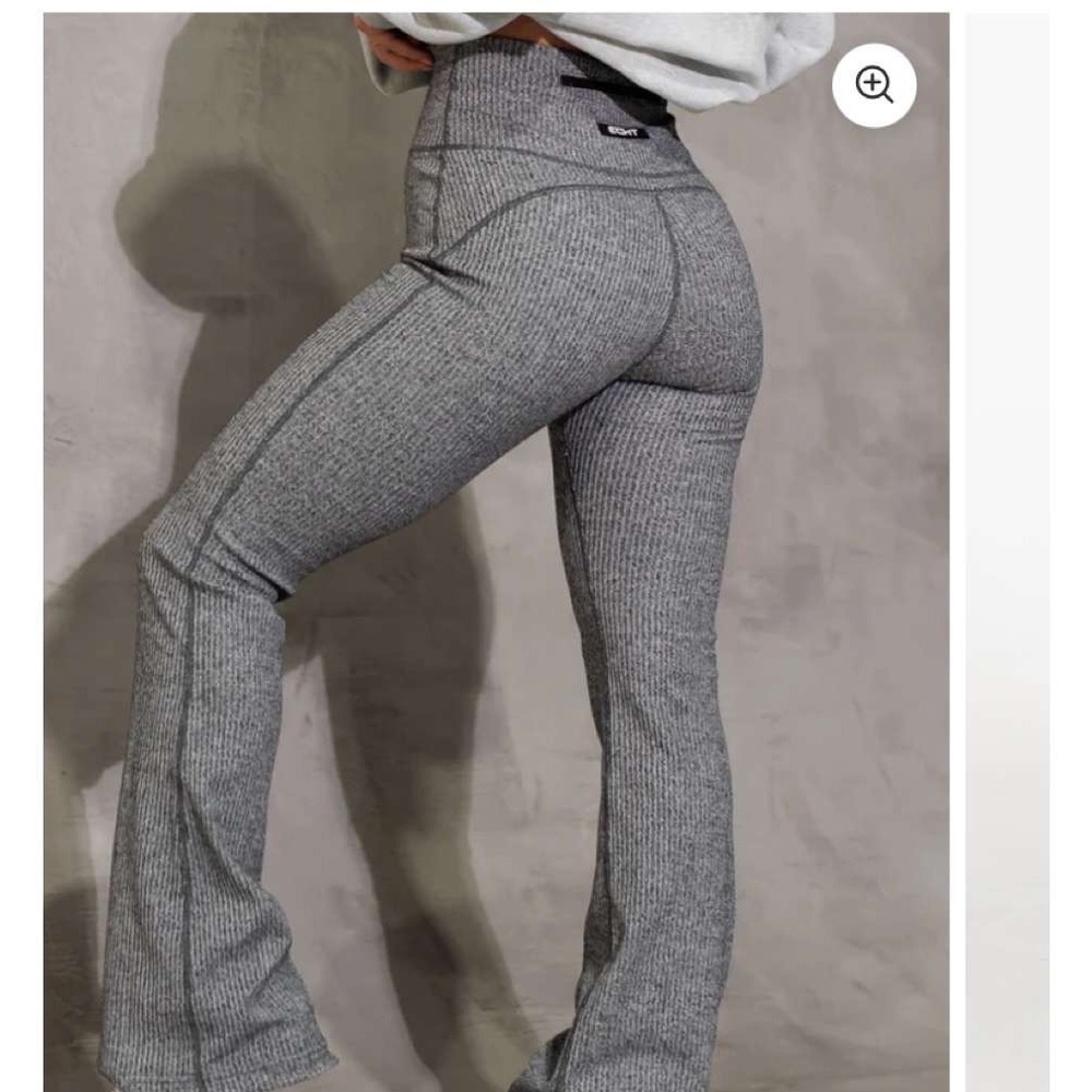 Grey comfort flare leggings